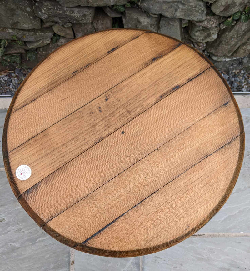 Hairpin Legged Side Table by Whisky Soaked Oak