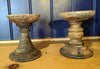 Pair of Wooden Candle Sticks