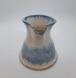 Blue and Cream Jug by Drakelaw Pottery