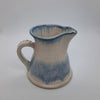 Blue and Cream Jug by Drakelaw Pottery