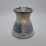 Blue and Cream Jug by Drakelaw Pottery