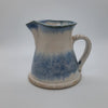 Blue and Cream Jug by Drakelaw Pottery