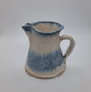 Blue and Cream Jug by Drakelaw Pottery